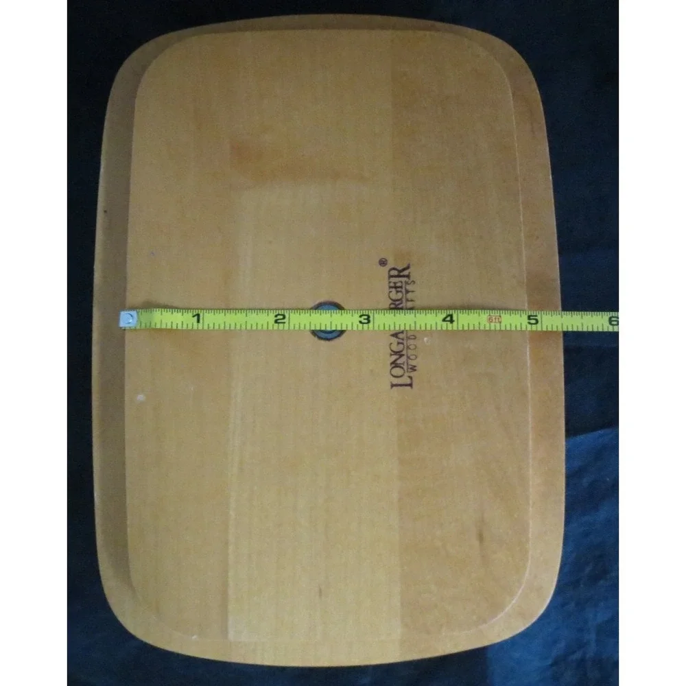 Longaberger‎ Classic Maple Lid for Rectangular Basket 8
